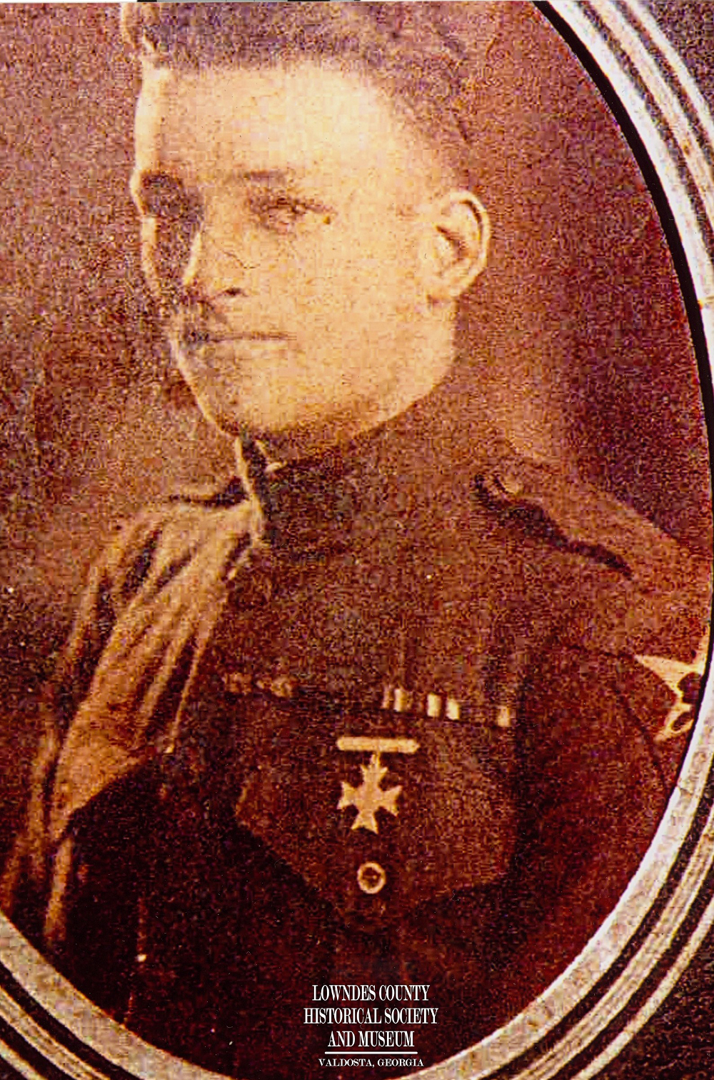 Claude G. Godwin in his WWI Marine Uniform 
