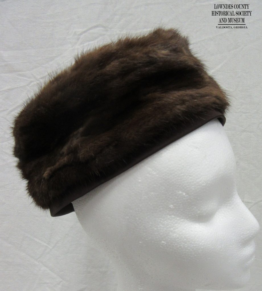 Bolero Hat the TOWER Ivory Fur Felt Flat Crown Wide Brim Hat Men